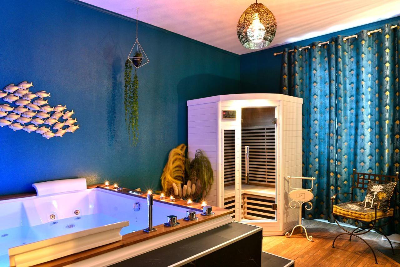 Moonlove, Spa/Sauna Et Jacuzzi Prives, Charme Et Detente. Nancy Ngoại thất bức ảnh